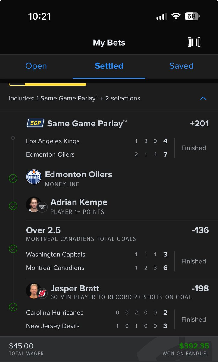 KadowsWrld_Bets's tweet photo. 5 DAYS STrAIGHT WE HIT PARLAYS. LOW RISK HIGH REWARD NHL SWEEP 💰 ✅ 💰 ✅ 💰 ✅ TAP IN, DONT MISS OUT. EXCLUSIVE PARLAYS FOR VIP. https://t.co/CqekLfnD2s JOIN NOW 5$ for the month ‼️ LImIted TIME OFFER ‼️ #NHL #StanleyCupPlayoffs #StanleyCup #LAvsEDM #ALLCAPS #GoHabsGo #WSHvsMNT #GoCanes #CARvsNJ #GamblingX #SportsBettingX #SportCoin