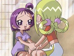 OjamajoCaitlin's tweet photo. onpu x momoko 💜💛 https://t.co/nXZgGVQzaJ