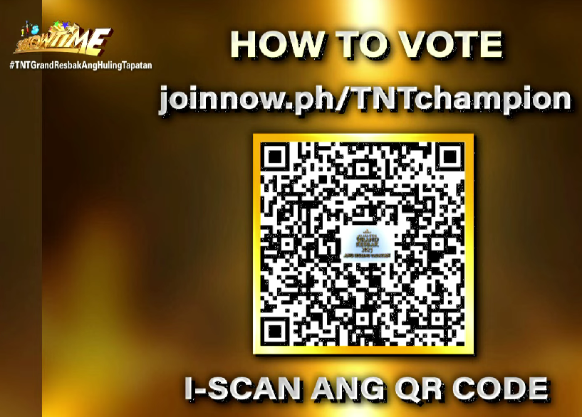 clarityATIN's tweet photo. SCAN THE QR GUYS!! LET'S VOTE FOR MARKO

#TNTGrandResbakRoadToFinale https://t.co/UuWa0x3rRr