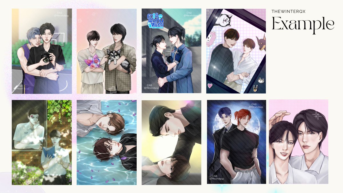 𓈈 commission by thewinterqx / sairung / jeonxhoon

สวัสดีค่ะ สายรุ้งนะคะ ขออนุญาตฝากตัวในฐานะนักวาด Full-time ค่ะ   ·͜·♡

𓆩❤︎𓆪 ราคาเริ่มต้น:
ㅡ หัว-อก: 250฿
ㅡ หัว-เอว: 350฿
ㅡ เต็มตัว: 500฿

#Commission #commissionTH #commissionart #commissionopen