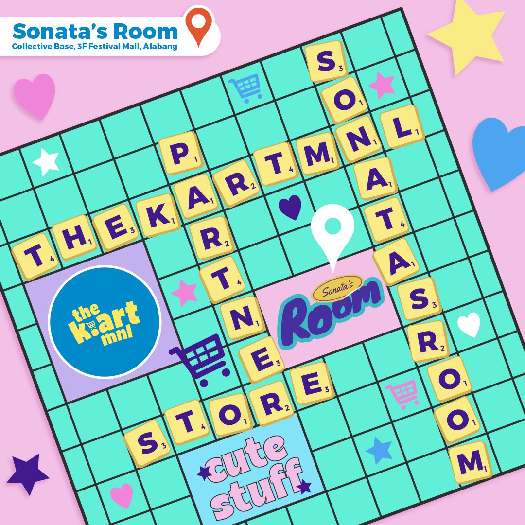 the_kart_mnl's tweet photo. 💘 CUTESY & DREAMY NEWS! 💘
We are so excited to announce that we now officially have our second Partner Store, Sonata's! 🩵
📍Sonata's Room (inside Collective Base, 3F Festival Mall, Alabang)
⏰ OPEN DAILY: 10AM-9PM (mall hours)
#TheKartMNL
#KPOP #PPOP
#Sonatas #SonatasRoom https://t.co/EZc5ZY02yq