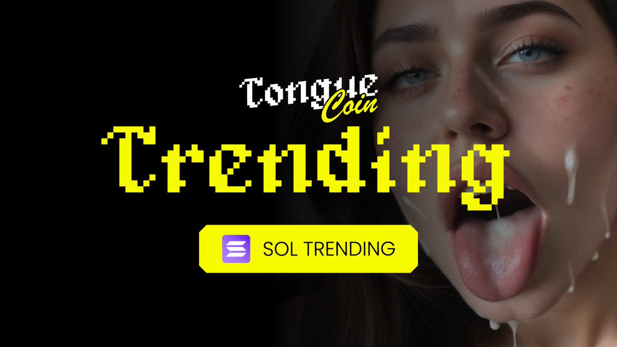 toungecoin_sol's tweet photo. $LICK is trending on Sol Trending! 
The thing is getting Hot🔥💋

https://t.co/6TPfjPy9e0 https://t.co/JZxPwdqGAK