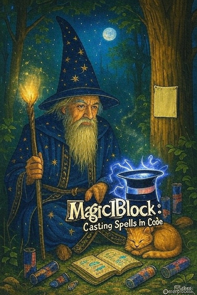 aromygomy's tweet image. &quot;&quot;Feeling like a wizard after cracking that tough code! 🧙‍♂️📷 #MagicBlock #CodingWizard@magicblock
