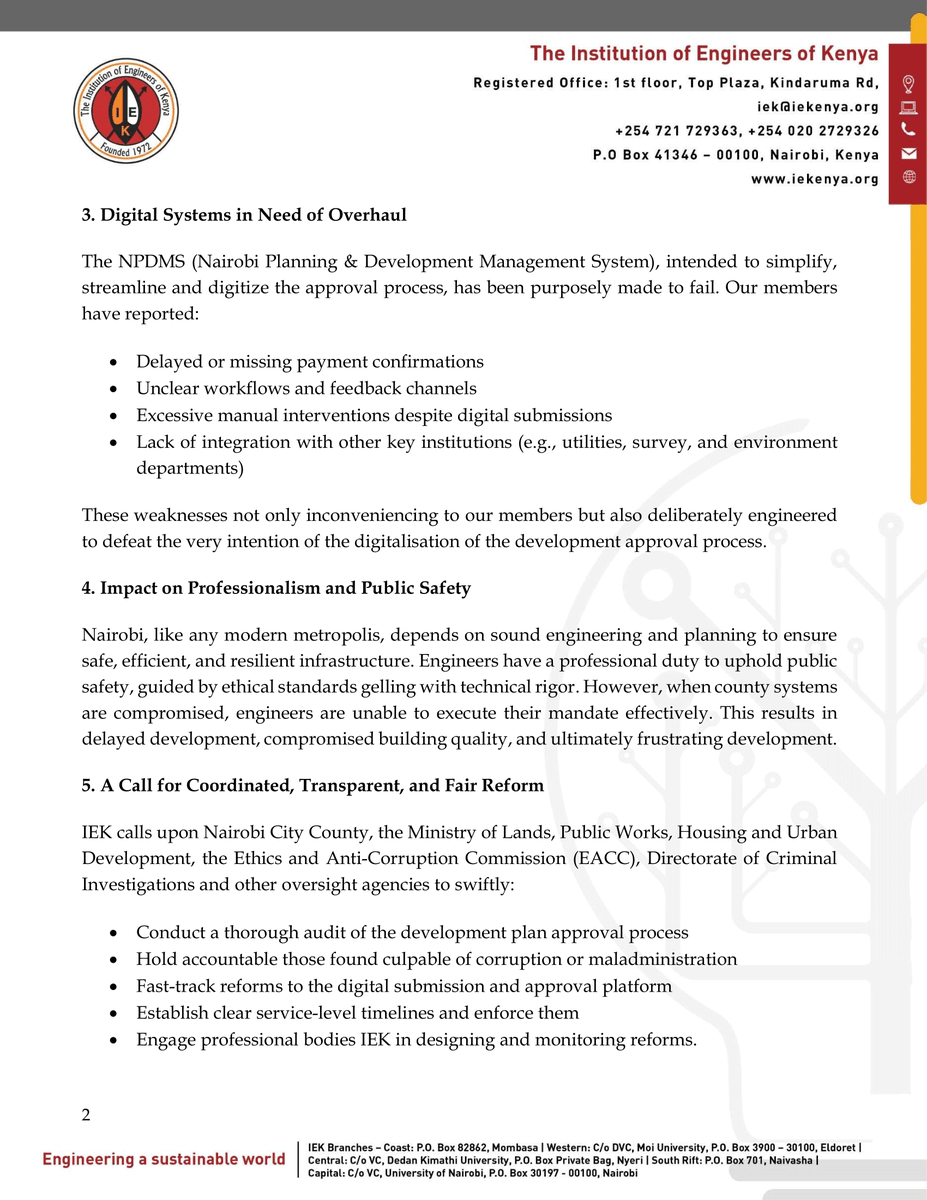 The Institution of Engineers of Kenya tweet media