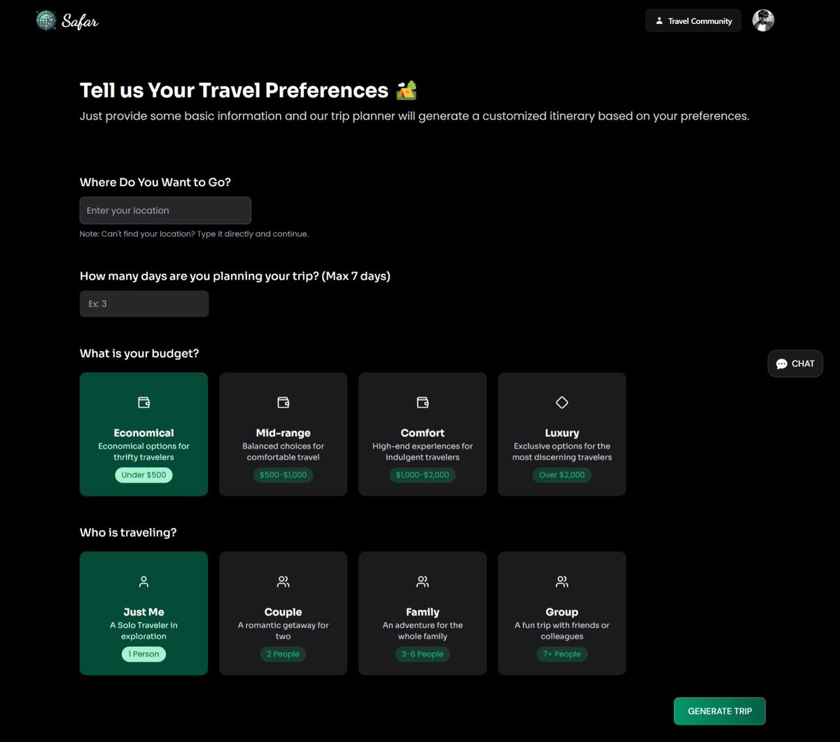 gouravmaurya_1's tweet image. Planning trips shouldn’t feel like doing homework.
Safar AI makes it effortless:
🧳 Personalized plans
🏡 Hotel recos
🎯 Budget-friendly trips
1 form → Full plan in minutes!
Start here ➡️ safarai.in
#TravelMadeSimple #SmartTravel #AIPlanner #SafarAI