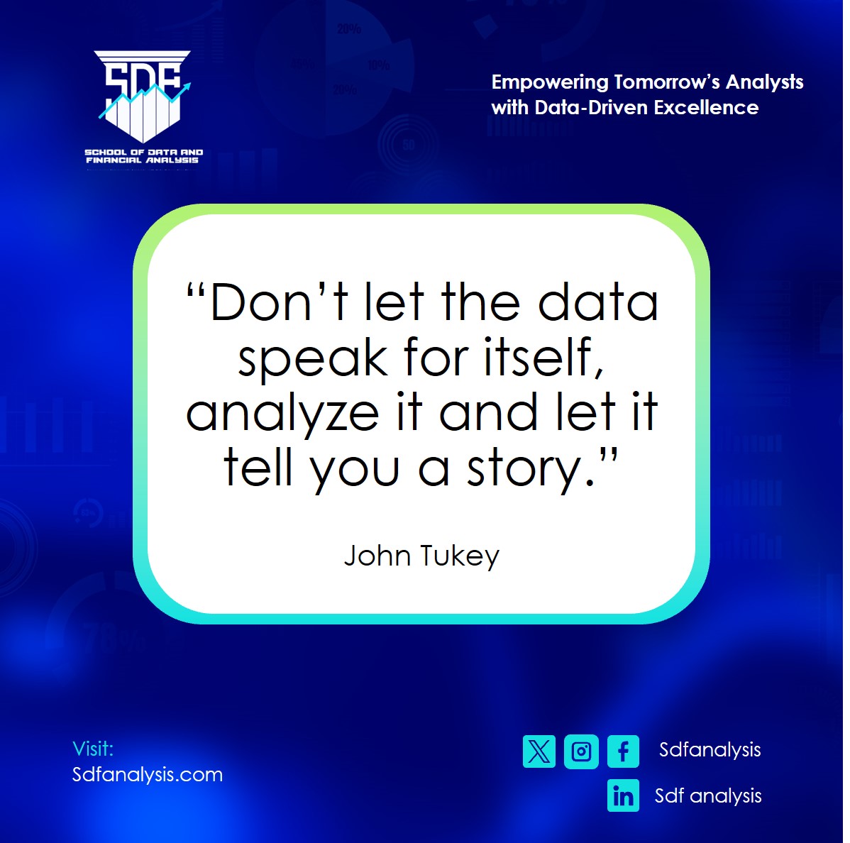 SdfAnalysis's tweet image. Data won’t speak on its own — analyze it, and let it tell a story worth hearing. 📊📖✨

#DataStorytelling #InsightsMatter

#SDFAnalysis #Excellence #Community #Innovation