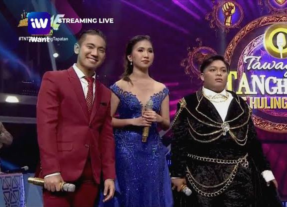 FckTitoQC's tweet photo. Sila pa rin tlaga yung gold standard ng #TNTAngHulingTapatan 

#JM
#Elaine
#JohnMark

#Arvery
#Carmelle
#Isay 

#TNTGrandResbakAngHulingTapatan https://t.co/DouzmSl0rJ