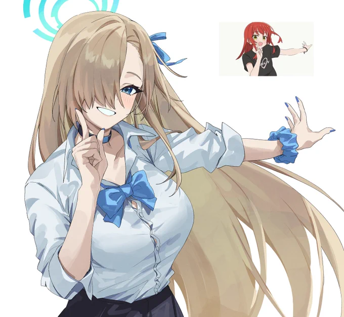 asuna doodle 