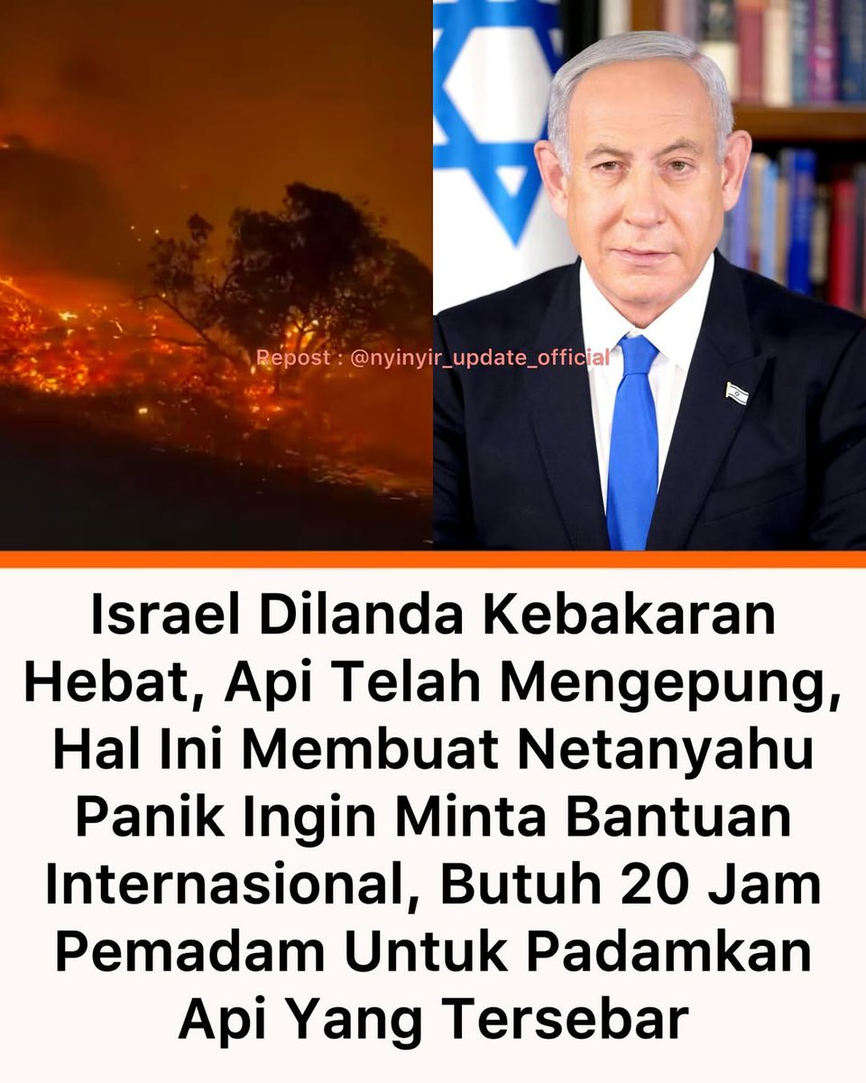 blaugrana1O's tweet photo. ISRAEL DILANDA KEBAKARAN DAN MENYEBAR DI SEJUMLAH WILAYAH TERMASUK PERBUKITAN YERUSALEM.😱😱

netizen: "baru kali ini ada negara kena musibah tapi seneng"😭😭 https://t.co/ttN62deriO
