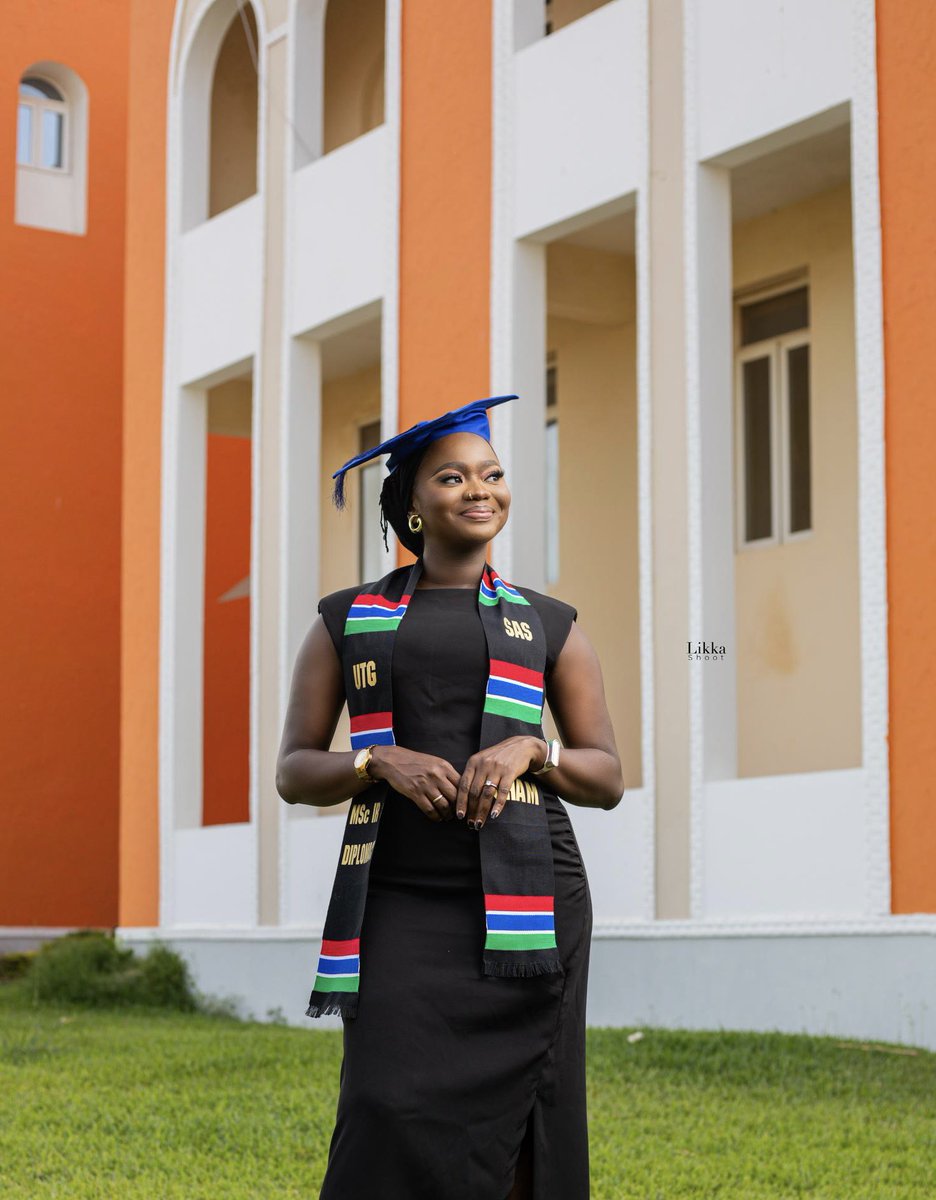 Another degree in the bag🥳

✅Master of Science degree in International Relations &amp; Diplomacy from <a href="/UniOfGambia/">University of The Gambia</a>

Alhamdullilah❤️