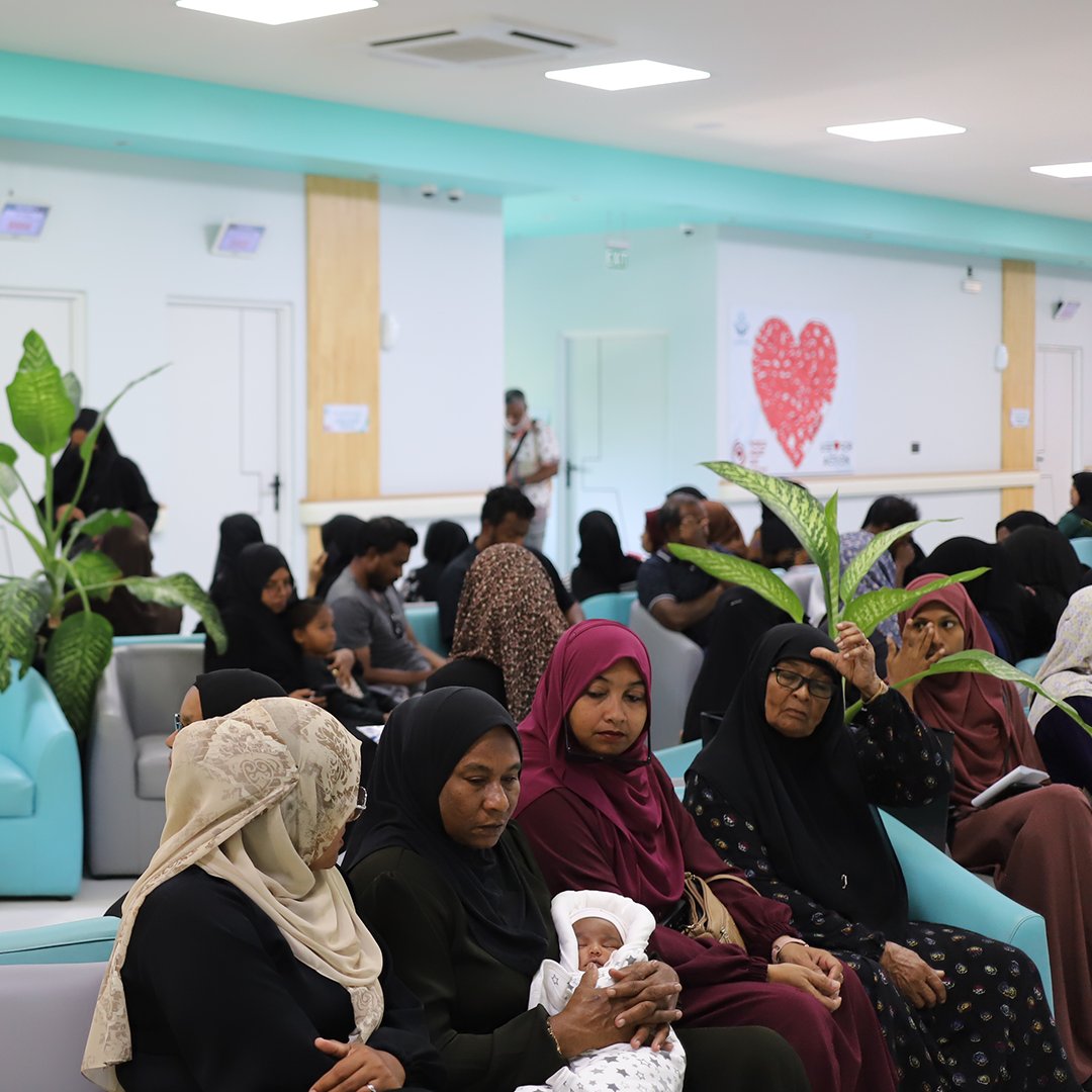 ADKHospital's tweet photo. Our multi-specialty reach program is currently underway at Hdh. Kulhudhuffushi, in partnership with @KRHmv 

#ADKHospital #CommunityCare #Kulhudhuffushi #HealthcareForAll #ReachProgram https://t.co/e19uSLnQju
