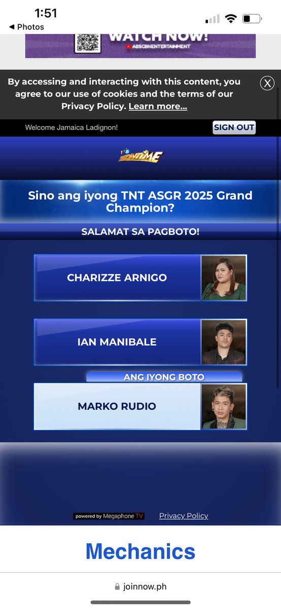 mahaliMAICA21's tweet photo. Five members were supposed to sing it… but Marko took it on alone. The pressure, the risk, singing in front of the original artists and producers?? That takes insane courage. 

HE ATE!!! MARKO, MY VOTE IS 100% YOURS!😭

DUNGKA SA SHOWTIME
@SB19Official #SB19
#SB19OnItsShowtime https://t.co/vVLAXd0eVd