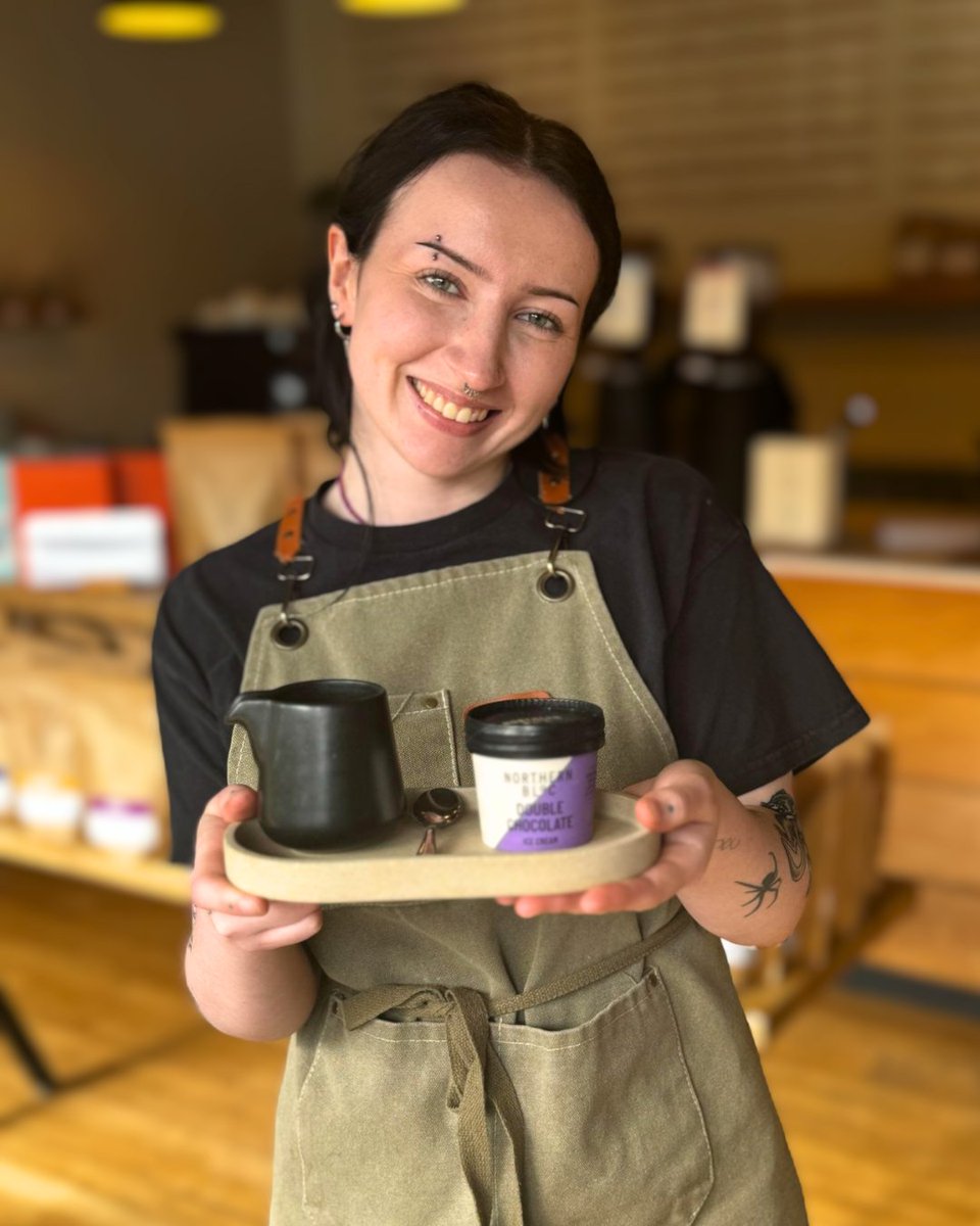 Very happy to announce another fab collab! We've teamed up with Northern Bloc to serve some incredible Ice Creams in all of our shops.
We'll be rotating some great flavours every week, including plant based gelato too!
Want to take the experience further? Have an affogato!