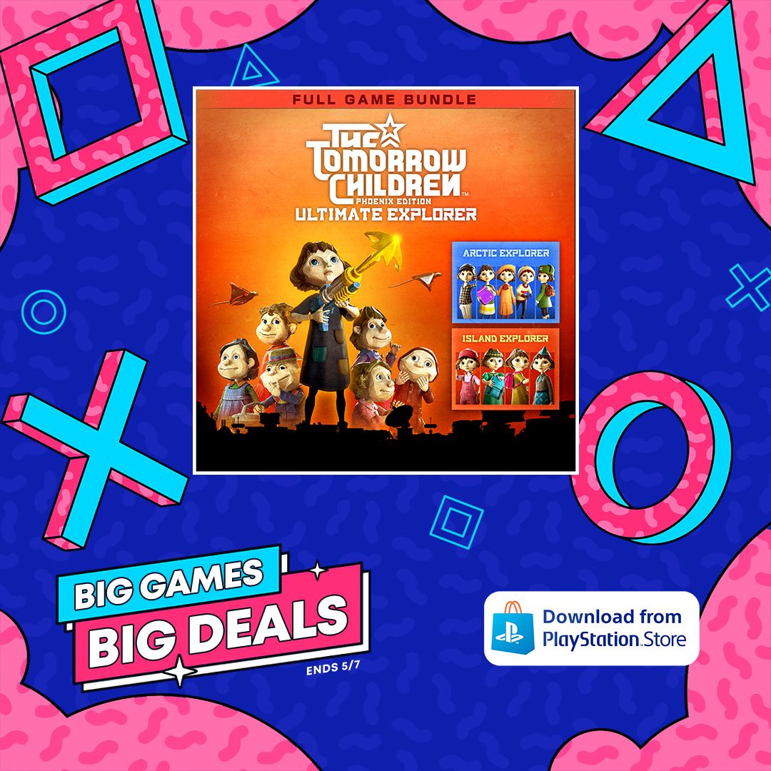 🚀It's the PlayStation Big Games Big Deals sale!🚀
Run your own futuristic Marxist society in The Tomorrow Children! 
💰Now 80% off!💰