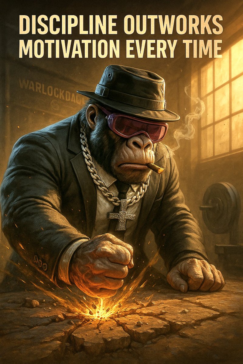 WarlockRage_'s tweet image. Good morning!
Discipline outworks motivation every time. Lock in today — your future self is counting on it. 

Let’s build something legendary.
 #SupremeKong #MorningGrind #StayLockedIn