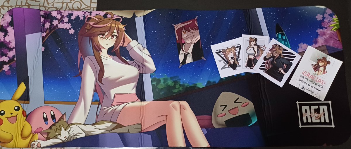 Baruc_rize's tweet photo. Hoy por fin me llego el primer mousepad y esta increíble y de muy buena calidad, que emoción de que ya me llegue lo demás @renrize https://t.co/PPf3bcpm5y