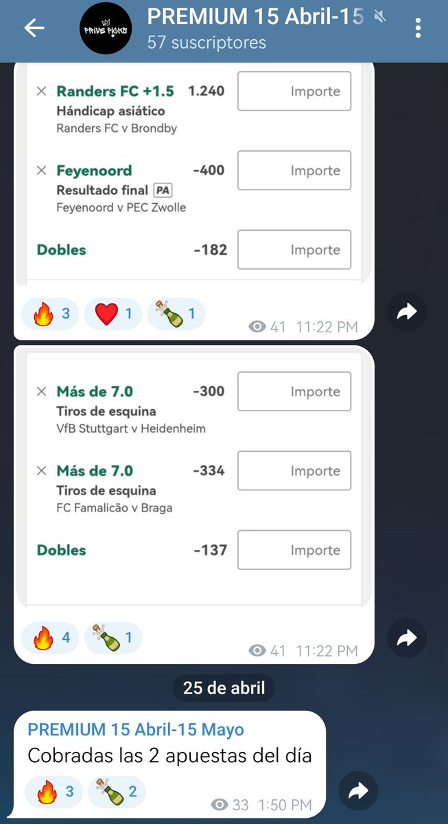PrivePicks's tweet photo. Voy a regalar 2 lugares en mi premium entre las personas que me sigan y den RT a este post🔄
(si no me siguen no cuenta)
únanse a mi canal gratis de telegram⬇️
https://t.co/OoELEe9Im3

#freepicks #futbol #Madrid https://t.co/AwlzGVdAU2
