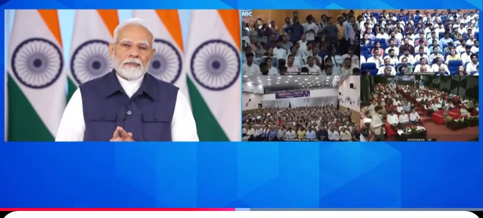 cbic_india's tweet photo. “As India strides confidently towards becoming a 5 trillion dollar economy, the role of government institutions is also expanding significantly. The government is no longer just a regulator—it is a key enabler of development, innovation, and opportunity.

The Rozgar Mela acts as a robust bridge between the aspirations of our youth and the opportunities available across sectors.” Chairman @cbic_india at 
#RozgarMela