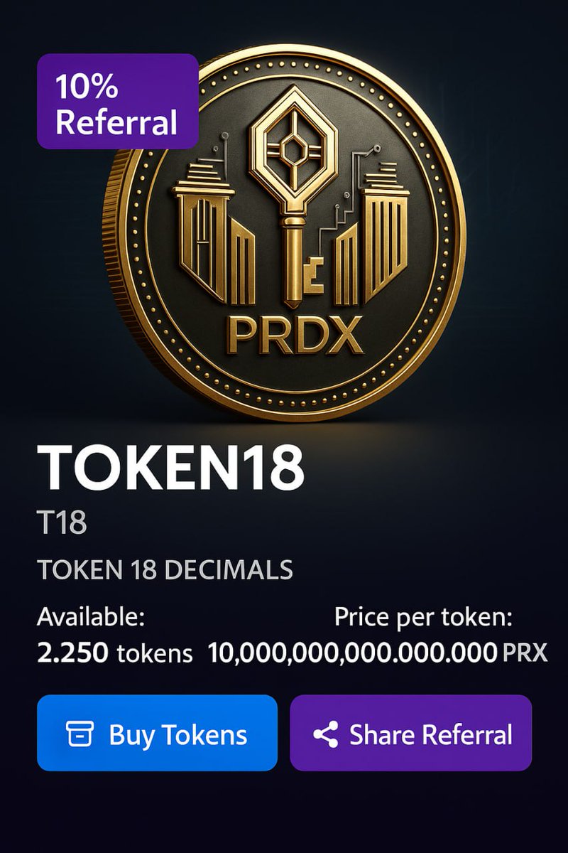 PropertyDEXT's tweet photo. β±οΈ Launch your token in record time!
With PropertyDex, just a few clicks and under $0.01 in fees get your token live on Base.
Faster than making coffee β
π Learn more at https://t.co/tIjYe7seHS
#PropertyDex #ERC20Token #BlockchainTools #CryptoStartup #BaseNetwork #LowFees https://t.co/vu9pQuI7sc