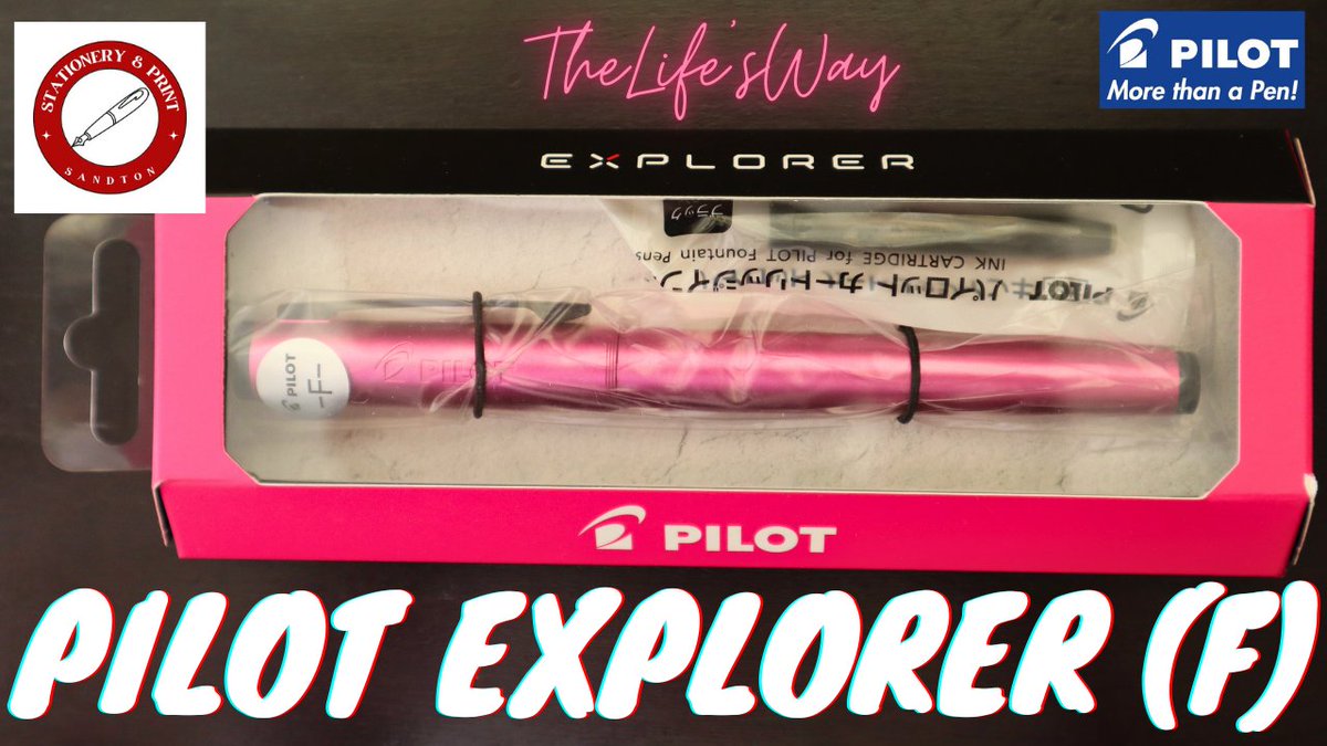 TheLifesWay's tweet photo. Pilot Explorer Fountain Pen with Fine Nib
@sandtonstat
#PilotExplorer #PilotPens #WritingInstruments #FountainPens #sandtonstationeryandprint #stationeryreview #TheLifesWay #TechBlogger #Youtuber #Johannesburg #SouthAfrica https://t.co/mpjlPfc3Wc… via
@YouTube https://t.co/wkR4Ctydrw