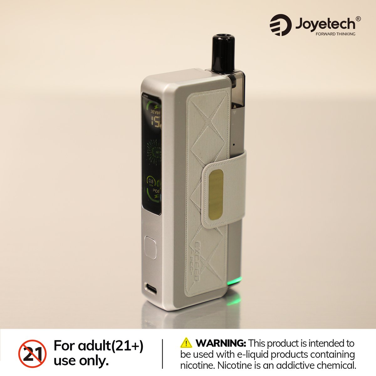 JoyetechClub's tweet photo. Right now, the 𝗘𝗫𝗖𝗘𝗘𝗗 𝗣𝗖𝗖 is fully charged and standing by. With a 𝗺𝗮𝘀𝘀𝗶𝘃𝗲 𝟮𝟲𝟬𝟬𝗺𝗔𝗵 battery, EXCEED PCC has your back wherever you go.
FOR MORE: https://t.co/pKHLg2nr84
Warning: 21+ only.
#EXCEEDPCC #2600mAh #PCCCase #wirelesscharging #Joyetech https://t.co/BzbV8WhpCI