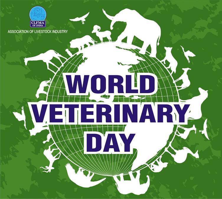 #CLFMA OF INDIA wishing you to all the #Veterinarians who are Committed to the well-Being of #Animals.

Wishing you all a Happy #World #Veterinary Day 2025. 

#ClfmaofIndia #Livestock #LivestockIndia #Poultry #Dairy #AnimalFeed