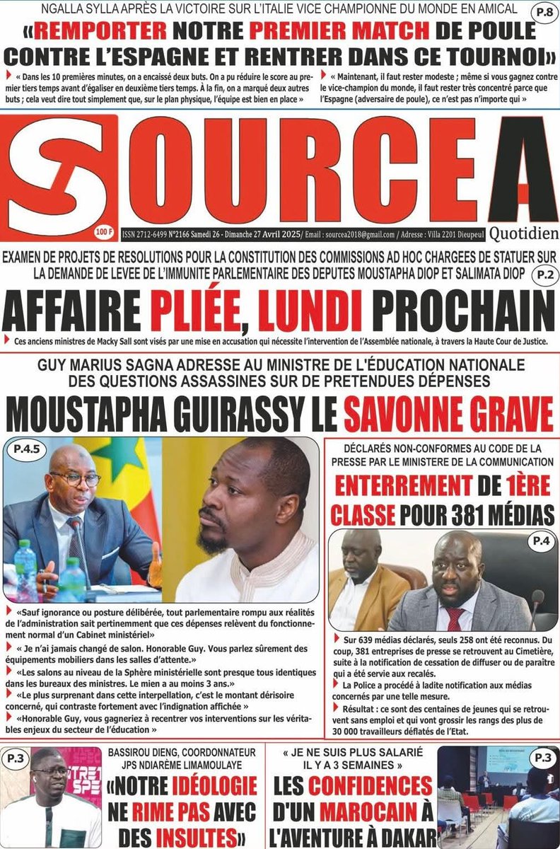 Mo_Njaay's tweet photo. #Dakar,#SourceA,#LinfoSn,#LeQuotidienSn,#RecordSn,#Subateel https://t.co/0FmZ0pExCh