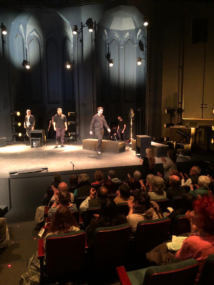 Estudiantes de Humanidades comienzan el trimestre así. ¡Gracias,  <a href="/teatroabadia/">Teatro de La Abadía</a> por esta nueva experiencia!