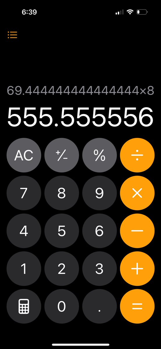 Calculating the number of times you ____