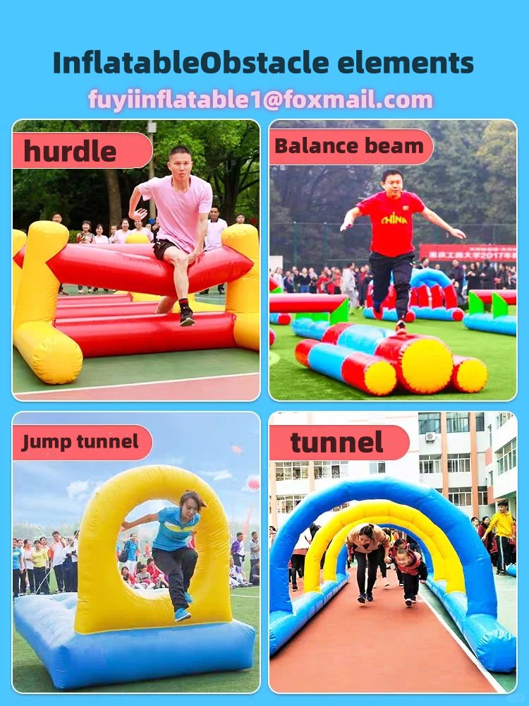 🎯 Team Building, Reimagined! 
Giant inflatable mazes, obstacle races, climbing walls…  
Laugh together, bond stronger, and unleash your team’s superpowers! 💥  
👉 Customizable challenges for every squad!  
#TeamBuildingGoals #InflatableAdventure #WorkHardPlayHarder