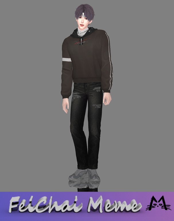 FeichaiMeme's tweet photo. 晒晒新衣服，限时分享，可以从patreon获取
#祁煜 #模拟人生4 #Sims4 #LoveandDeepspaceRafayel #Rafayel https://t.co/jinXpNNkbR