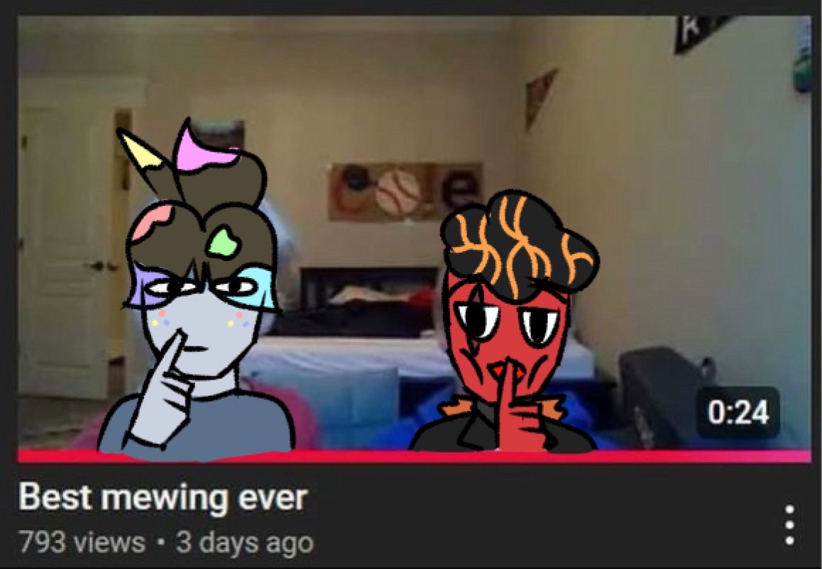 sprosidian_'s tweet photo. // Best mewing ever @SpartTheArtist https://t.co/aye95bX9W6