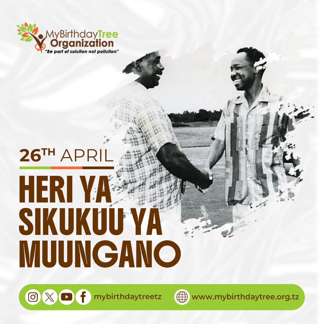 Happy union day 🌎 💚
 .
.

#muungano #unionday #bepartofsolutionnotpollution