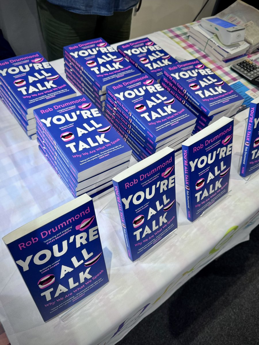 RobDrummond's tweet photo. Well this was fun! Thanks Chorley Theatre, and Ebb &amp; Flo bookshop for a lovely evening. But thanks especially to everyone who came! https://t.co/LjSXJ9Jo86