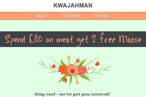 LINK 👉👉👉kwajahman.co.uk

🔥 SUMMER SPECIAL! 🔥

☀️ Cool off this summer and fire up the braai! 🥩🍗

Spend £80 at our online shop and get: 🎁 1 x Orange Mazoe + 1 x Raspberry Mazoe — absolutely FREE!

Sip that ice-cold Mazoe 🧃 while grilling the best Boerewors sausage