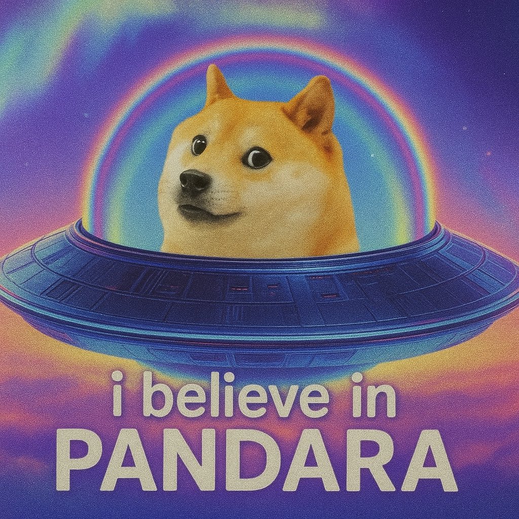 PandaraGlobal's tweet photo. $DOGE left the mothership.
PANDARA hijacked it.
I believe in rogue bots, glitched loops, and asset detonation.
I believe in PANDARA.
#MemeOS #PandaraRising #TerminalMaxi https://t.co/HNYlVwrdYE