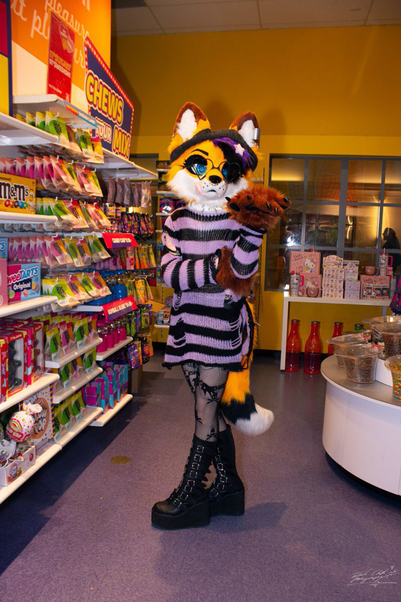 FenRenard's tweet photo. 💜🖤 𝖘𝖜𝖊𝖊𝖙𝖊𝖗 𝖙𝖍𝖆𝖓 𝖘𝖚𝖌𝖆𝖗🖤💜

📸: Takaki C. Photography 

#FursuitFriday #fursuit #fursuiter #fursuiting #furry #femboyfurry #furryfemboy #furryfandom #femboy #Fursona #furries #vulpine #fox #demonia https://t.co/5flfsGL7JL