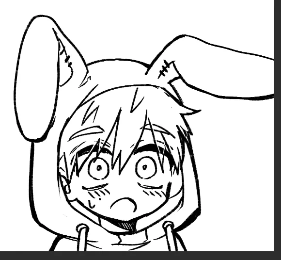 可愛く描けたバニうらじ(ショタ) 