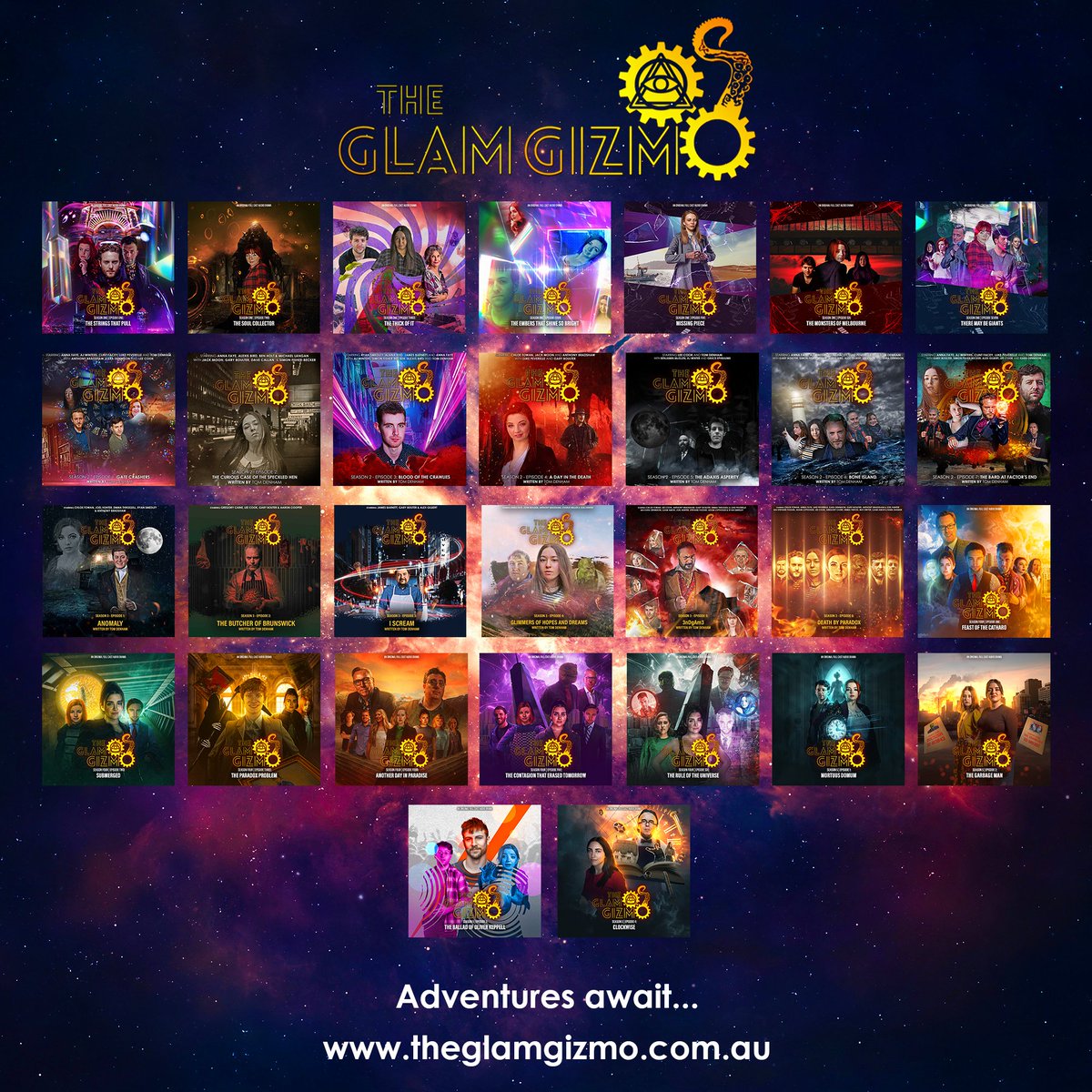 GlamGizmo's tweet image. A universe of adventures await...
Season 5 commences Wednesday 30th April.
theglamgizmo.com.au