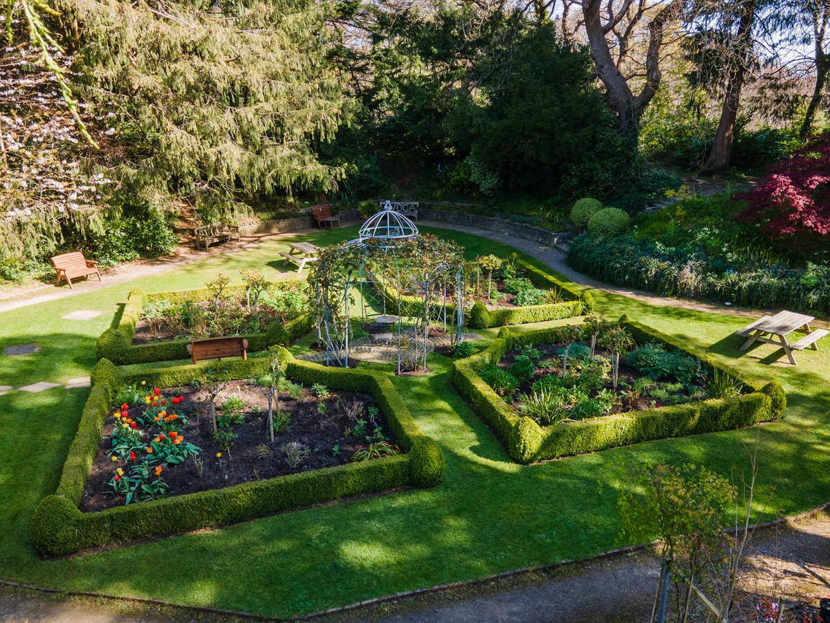 Pop on your weatherproofs if you're tackling some gardening this weekend.
Take a stroll through our Rose Garden for a little inspiration -  it’s bursting into bloom and ready to welcome spring.