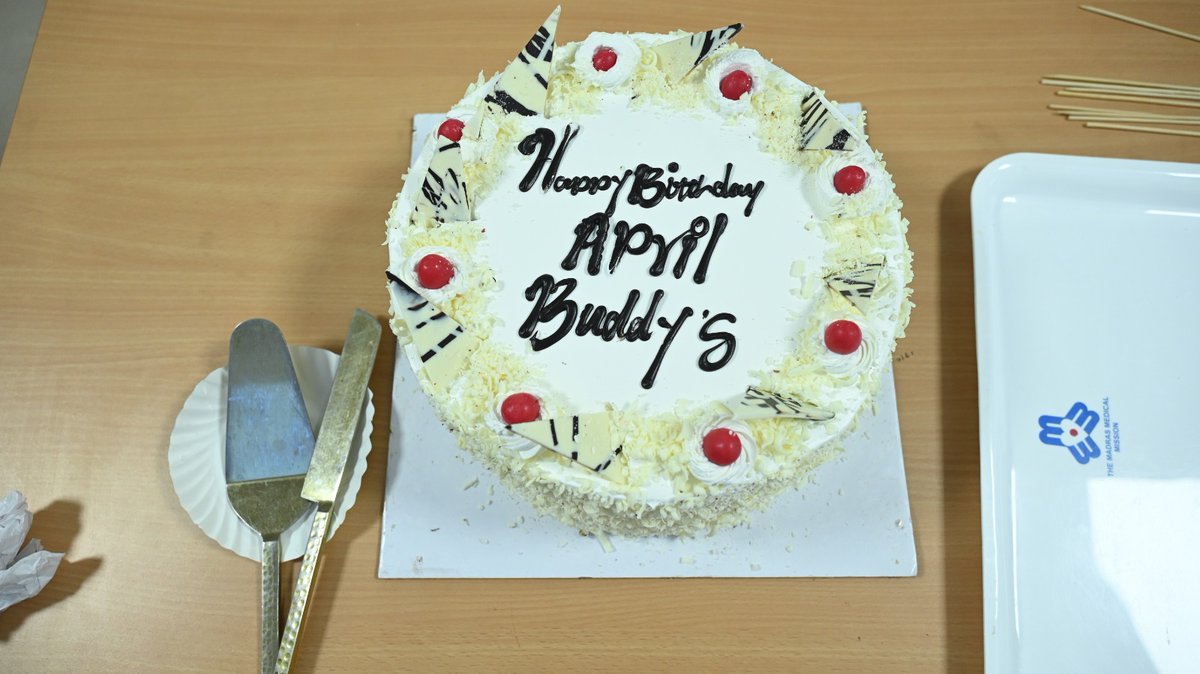 MadrasMedical's tweet image. On this Special day, we’re taking a moment to celebrate the birthdays of our amazing staff members for this April month!!

#mmmhospital #themadrasmedicalmission #aprilmonth #birthdaycelebration #employeebirthdaycelebration #Aprilmonthbirthday