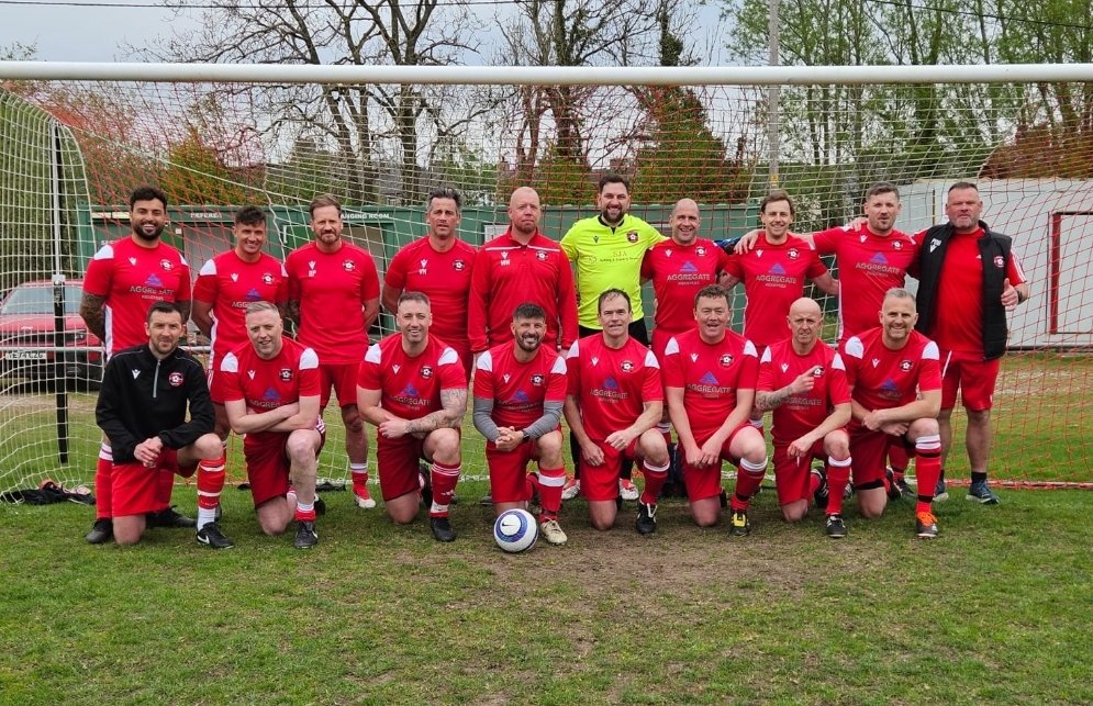 CRFCVET's tweet photo. The annual charity VETs match saw another win for CRFC vets with three goals from Diego, Dez and Frytag. M.O.M Dez.
Over £300 raised for Poppys fund, prizes passed to CRFC race night and hundreds put across several local bars. Well done @CarnforthRanger @FcMillhead as always ❤️ https://t.co/rTaeGUfn2R