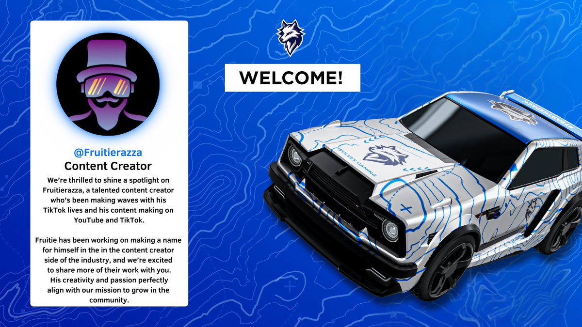 Welcome our new Content Creator!
<a href="/FruitieRAZZA/">Fruitie</a> 

#fearthepack | #contentcreator | #WG
