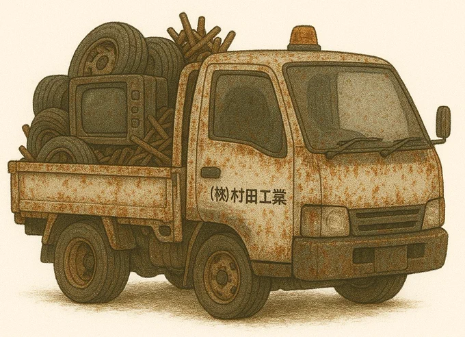 リアルすぎる働く車のチョロQ欲しすぎる。