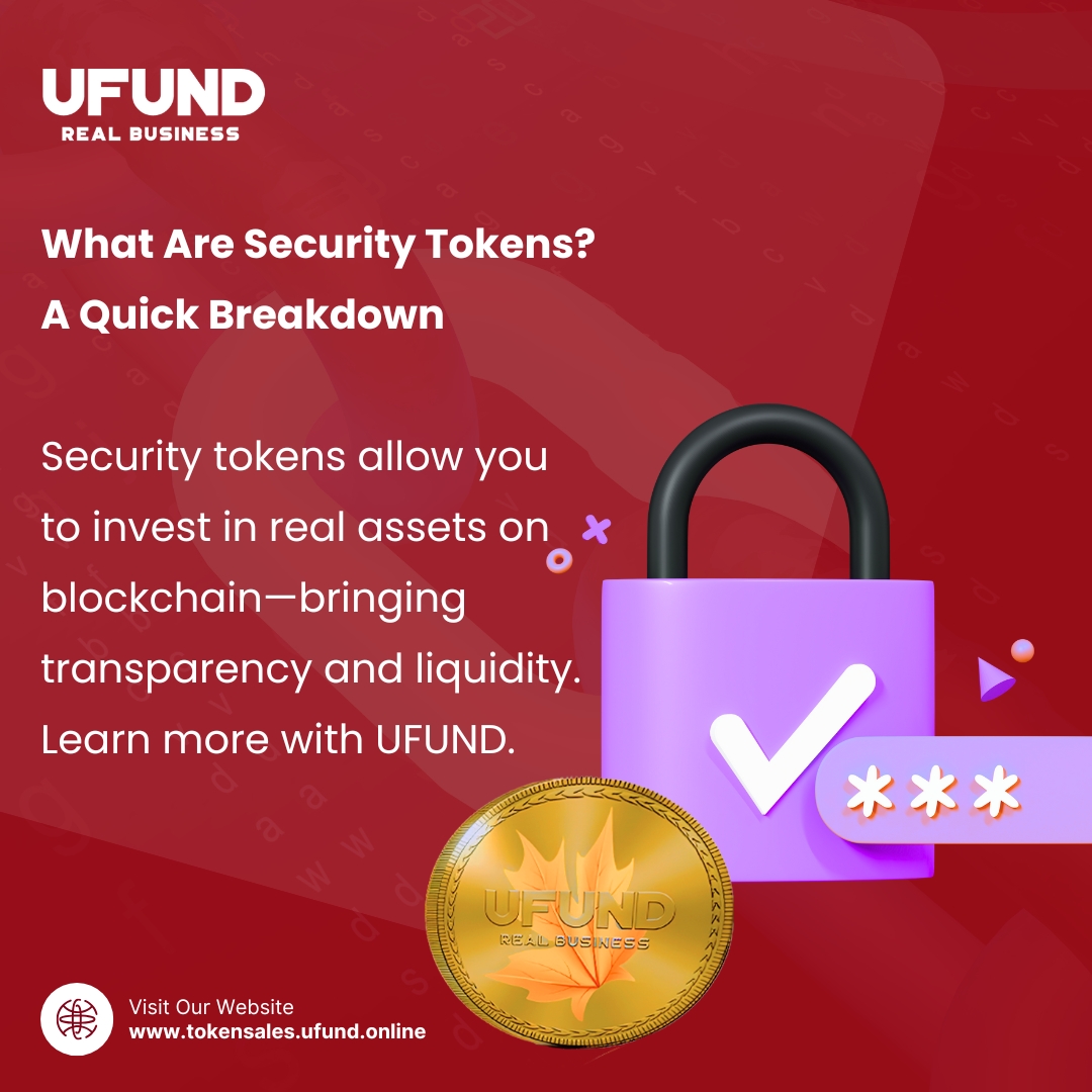 UFUND1's tweet photo. Security tokens = real asset ownership on the blockchain! π‘ Transparent, liquid, and secure investments for the future. π UFD is leading the way in smart investing!
https://t.co/momx0XhspL
#UFUND #UFDToken #SecurityTokens #Crypto #Tokensale #Tokenization #DigitalAssets https://t.co/Ttr39jDePx
