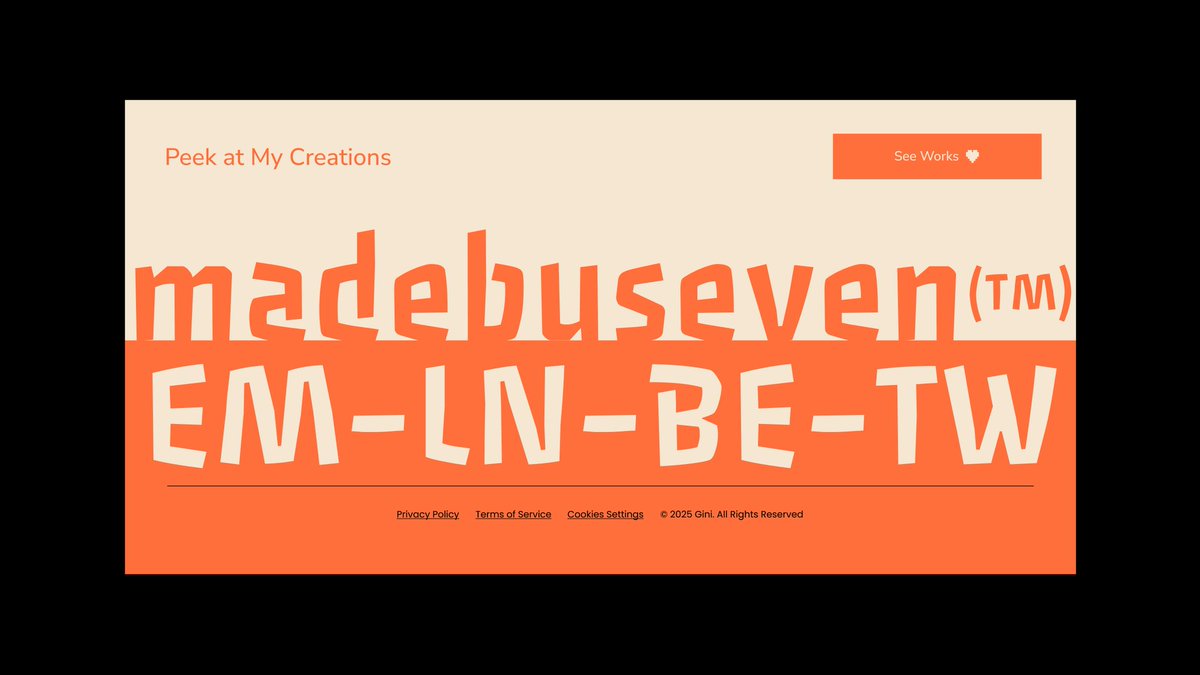 Sevendigitmark1's tweet photo. A little something I have been working on 

A playful clay artist portfolio that is Expressive. Bold. Full of soul.

Full reveal drops in a few hours.
#WebDesign #UIUX #pottery  #CreativePortfolio #ArtistWebsite #ClayArt #DesignReveal #ExpressiveDesign #MadeWithLove #WebsiteTease https://t.co/ceEoVSU7XM