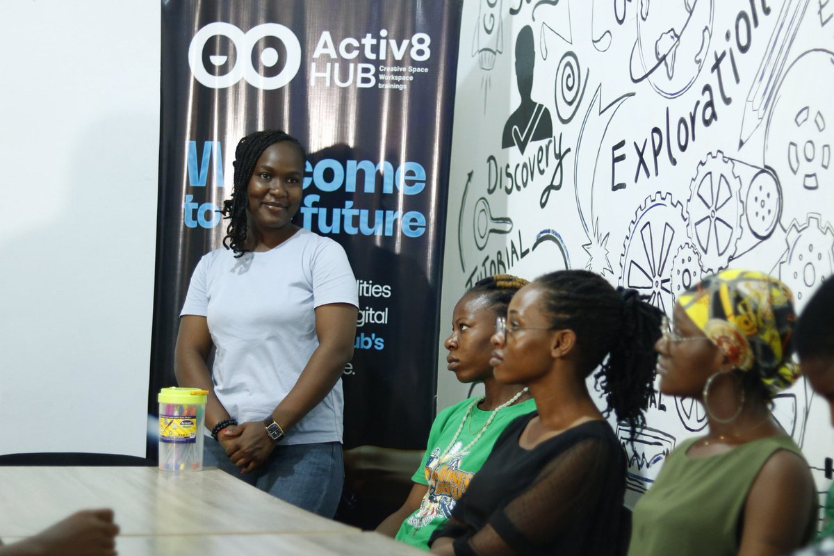 activ8hub's tweet photo. We can’t wait to see the magic they will create.

Welcome once again to a journey of empowerment and growth as the future is bright and it's just getting started with one girl at a time.

#lifther  #activ8hub #empoweringgirls #digitalinclusion #girlchild https://t.co/yvSDWil5zh