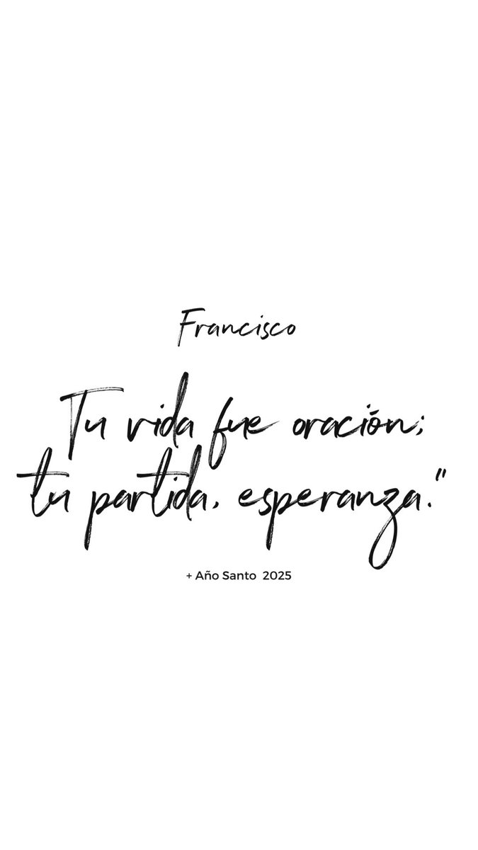 fray_foto's tweet photo. Descansa en paz querido Francisco
Gratitud y Esperanza 🫀➕ https://t.co/uEs1UbBVDl