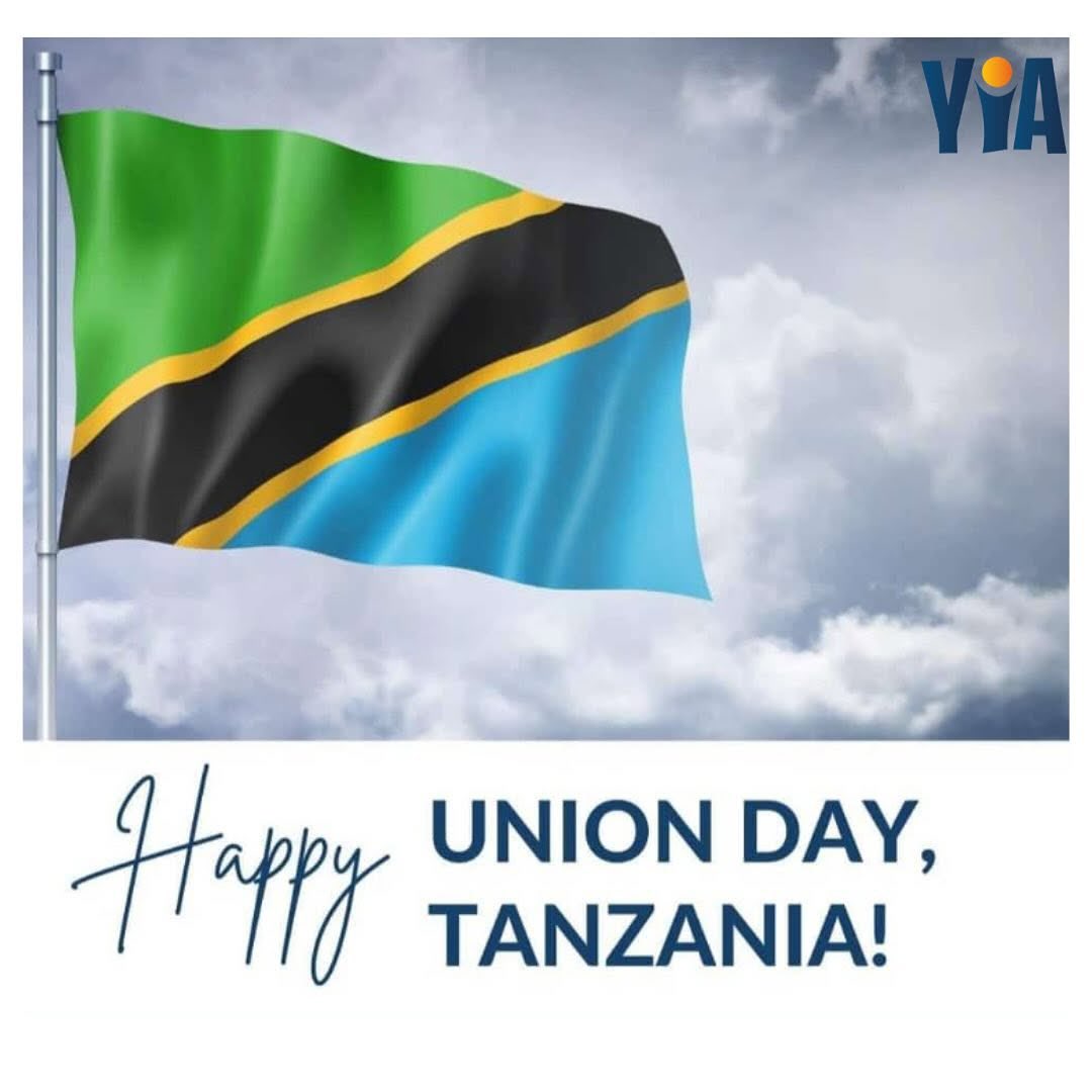Katika kuadhimisha Siku ya Muungano, Jumuiya ya Vijana Wawekezaji (YIA) tunawatakia Watanzania wote heri na fanaka tunapokumbuka kuungana kwa Tanganyika na Zanzibar. Heri ya Siku ya Muungano! 🇹🇿