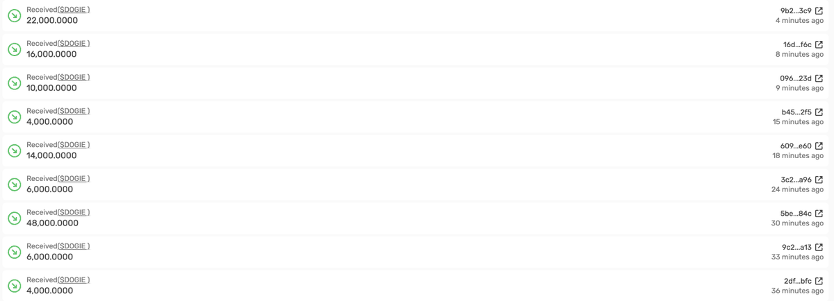 dogiefate's tweet photo. Another batch of #AIRDROP! We have more fans in the community! Let's pump @Dogepump_dpp
又一批空投,快查查你的钱包!我们社区越来越多粉丝啦,冲!
#CRYPTO #WEB3 #DOGE #DPP #DOGIE https://t.co/R2Ny7tS92I